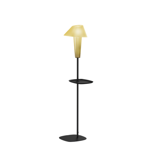 Rever 1.0 M Medium Black Base LED Floor Lamp