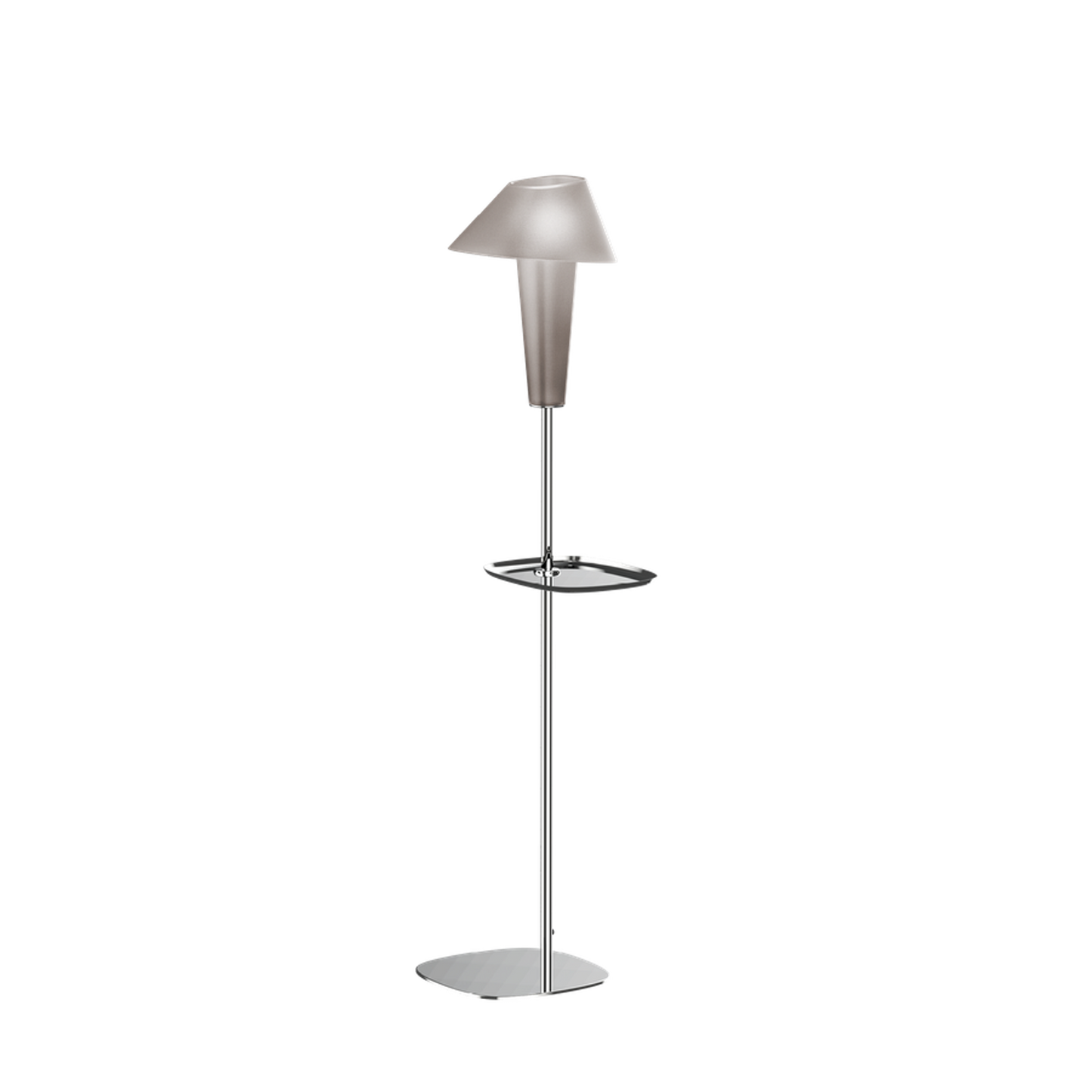 Rever 1.0 M Medium Chrome Base LED Floor Lamp