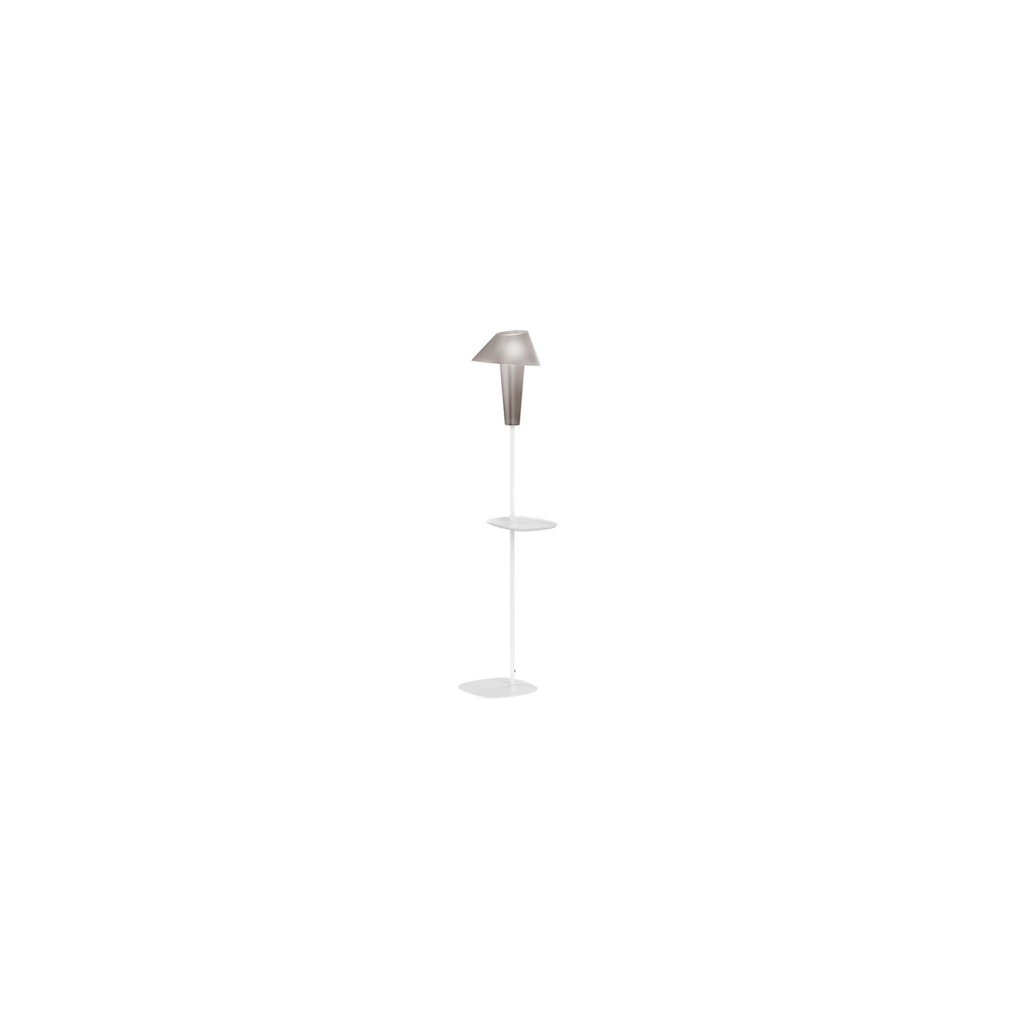 Rever 1.0 L Large White Base LED Floor Lamp