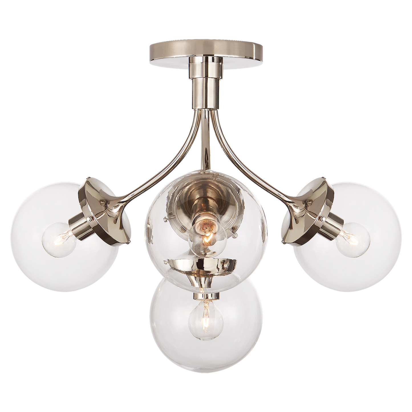 Prescott Medium Semi-Flush Mount