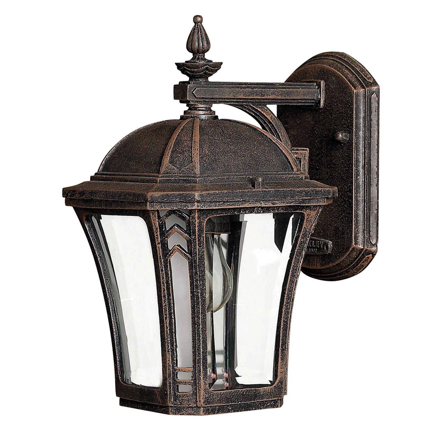 Wabash Mocha Wall Lantern