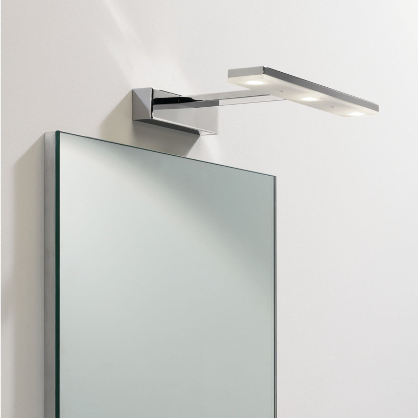 Zip LED Mirror Wall Light Polished Chrome