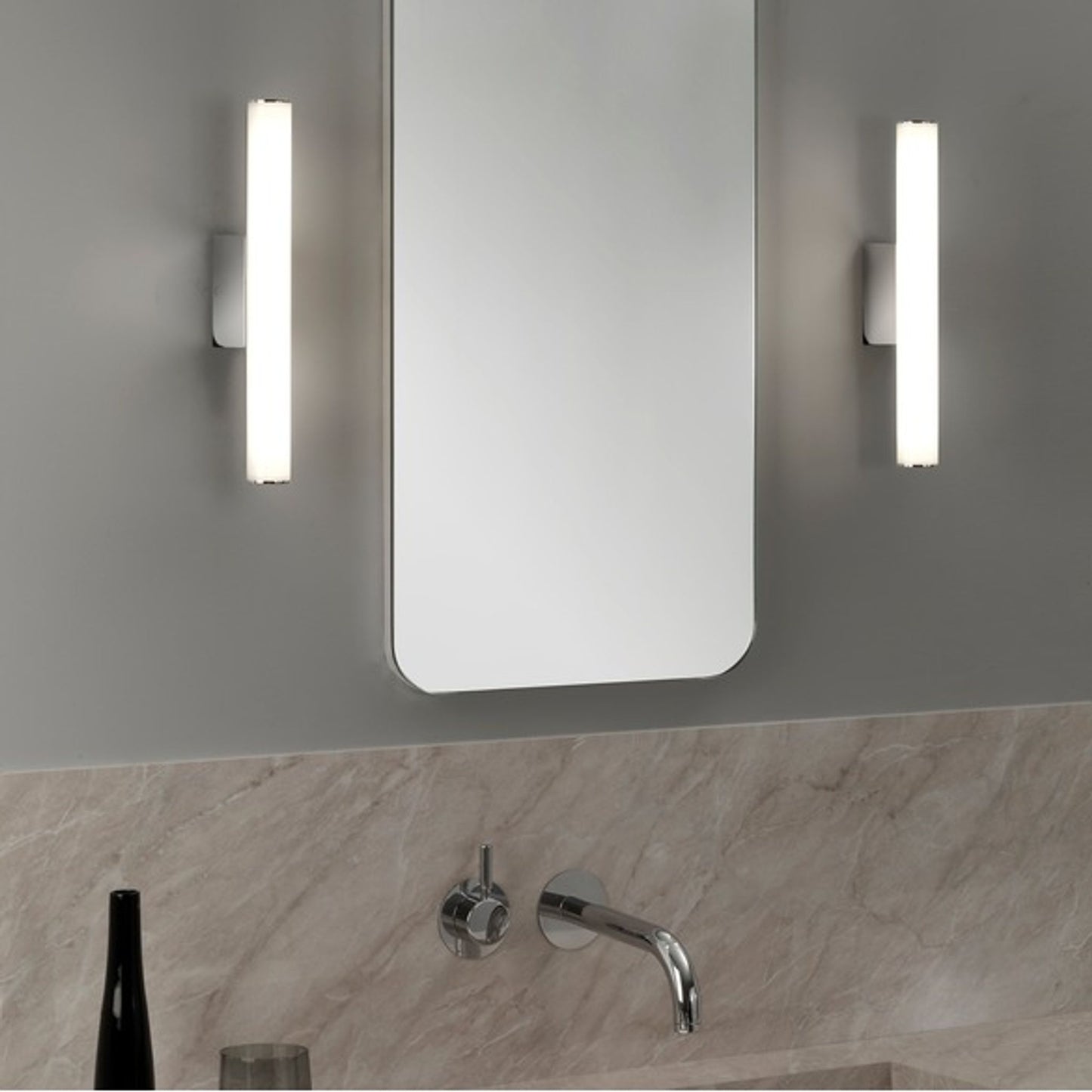 Dio LED Wall Light in Polished Chrome