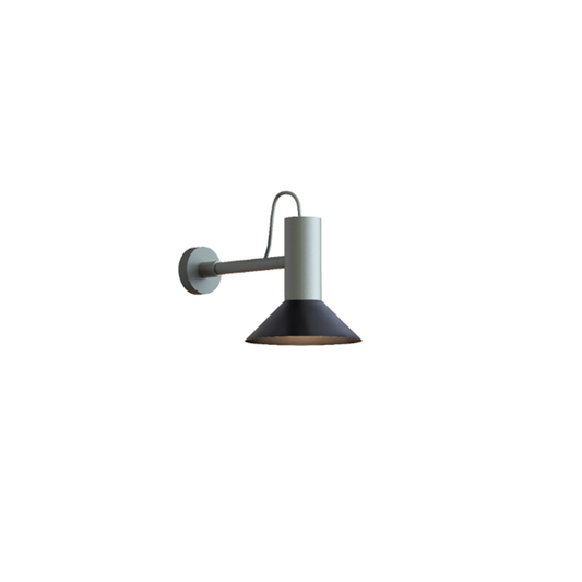 Roomor 1.0 Shade 1.0 Grey Wall Light with Wet Painted Aluminium