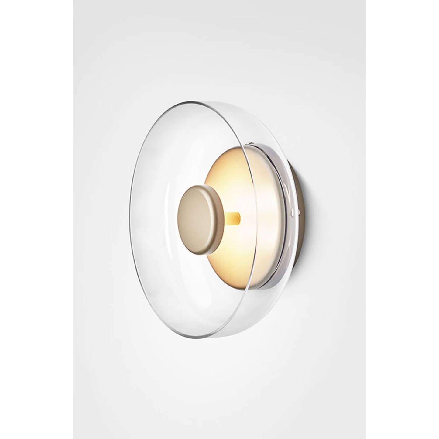 Blossi LED Ceiling or Wall Light with Nordic Gold Metal