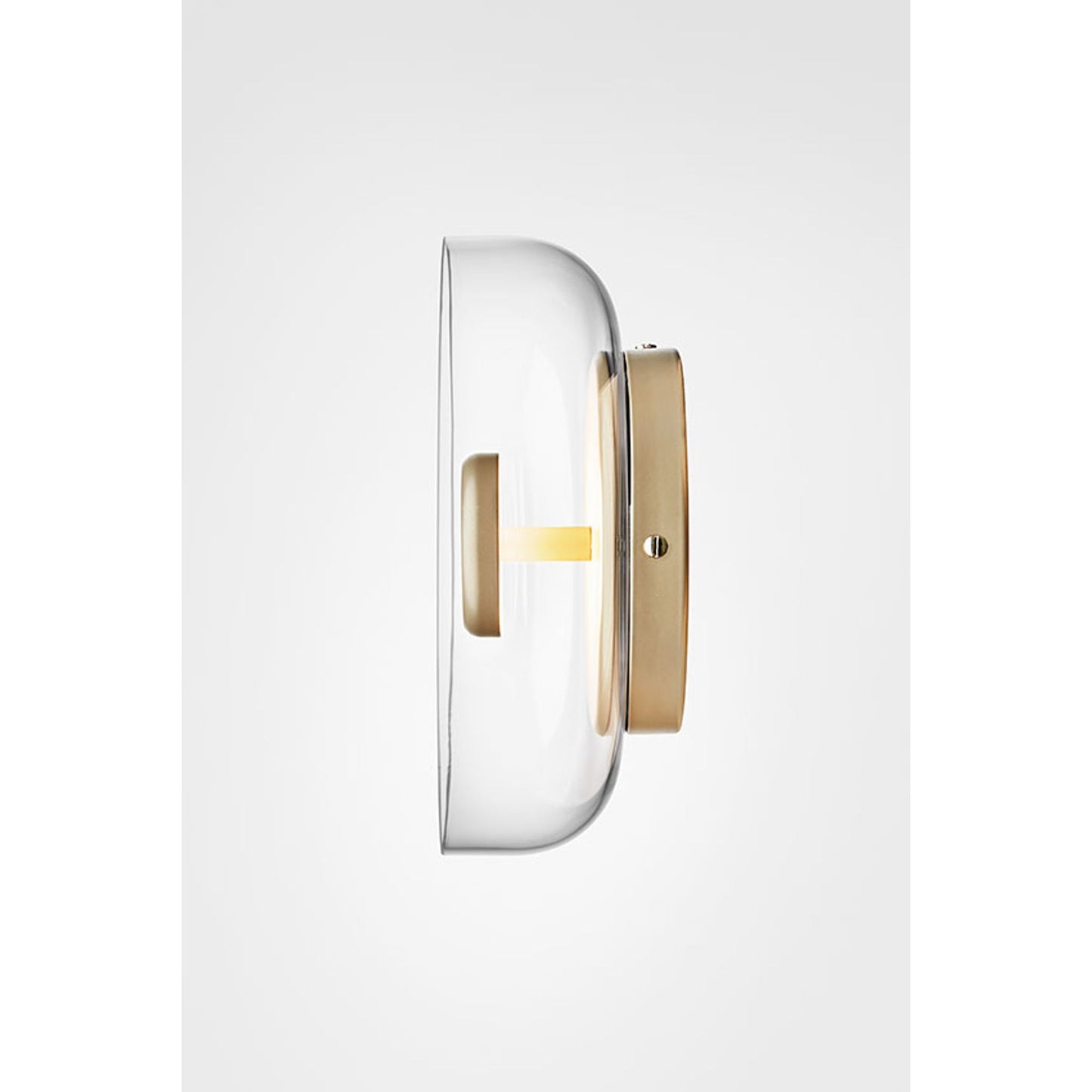 Blossi LED Ceiling or Wall Light with Nordic Gold Metal