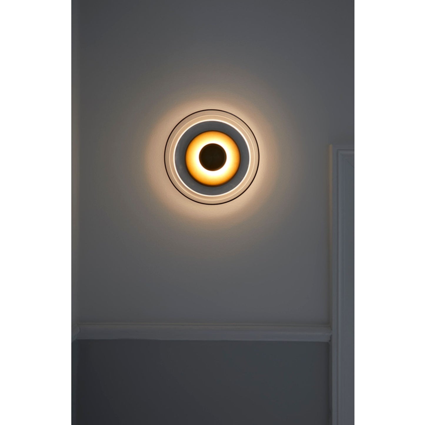 Blossi LED Ceiling or Wall Light with Nordic Gold Metal