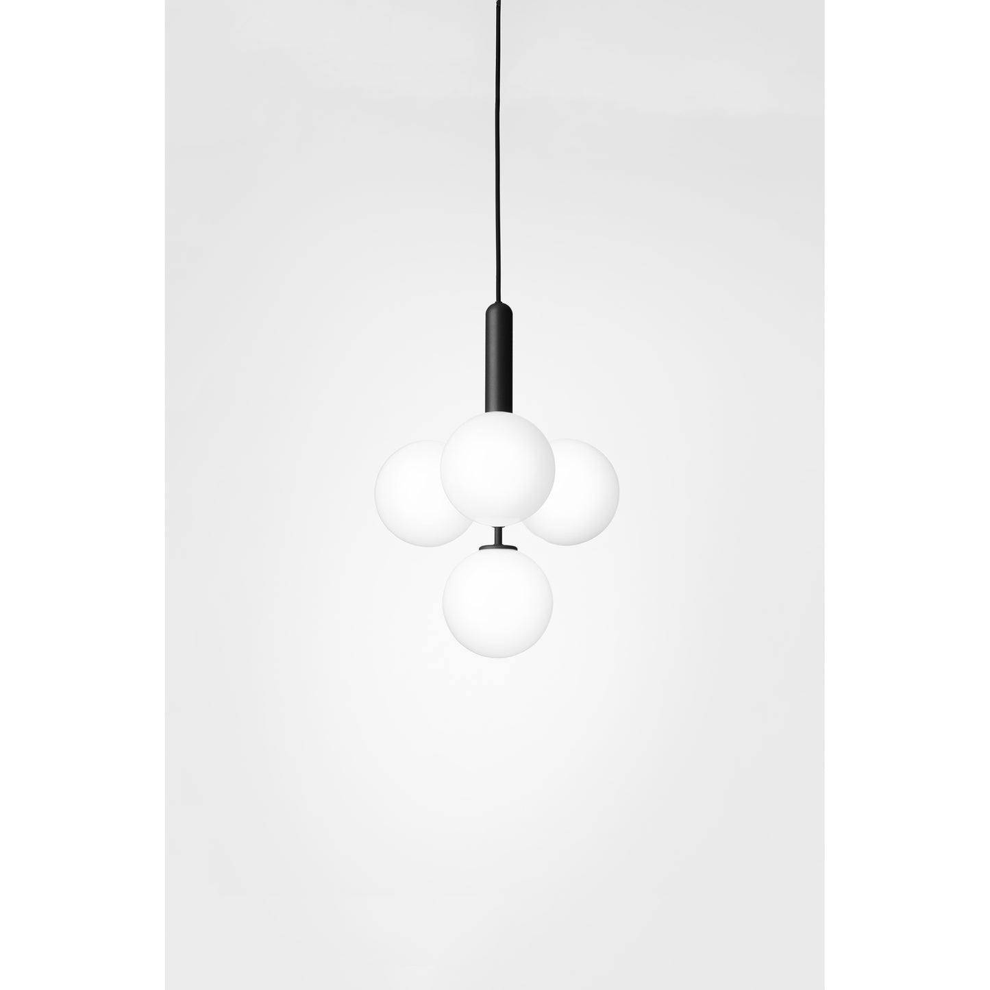 Miira 4 Four-Light Rock Grey Pendant