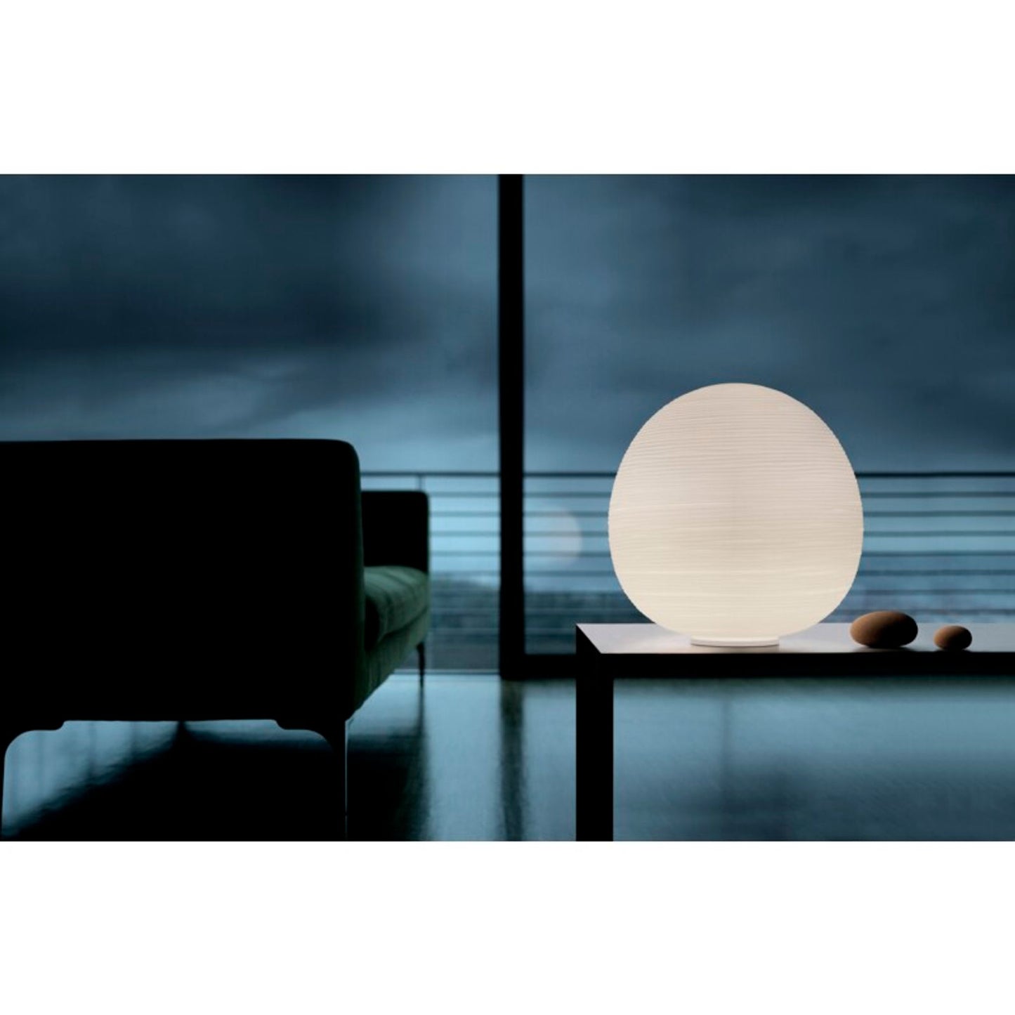 Rituals XL Dimmer Satin Glass Table Lamp with Coated Metal