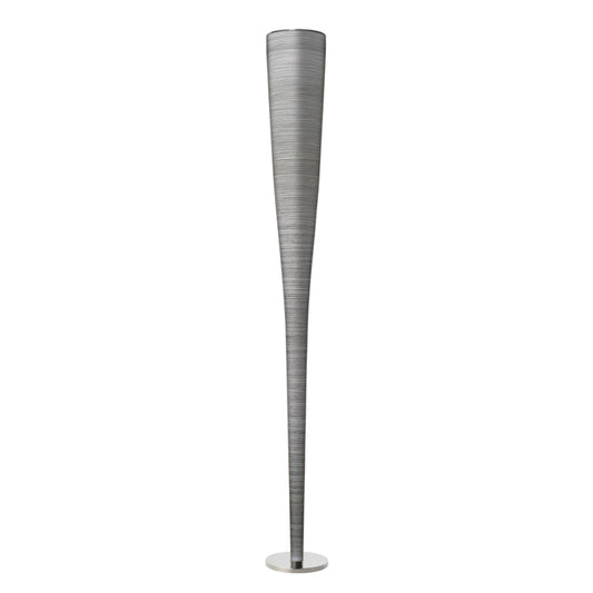 Mite Fibre Glass LED Floor Lamp with Nickel-Plated Metal Steel & Aluminium