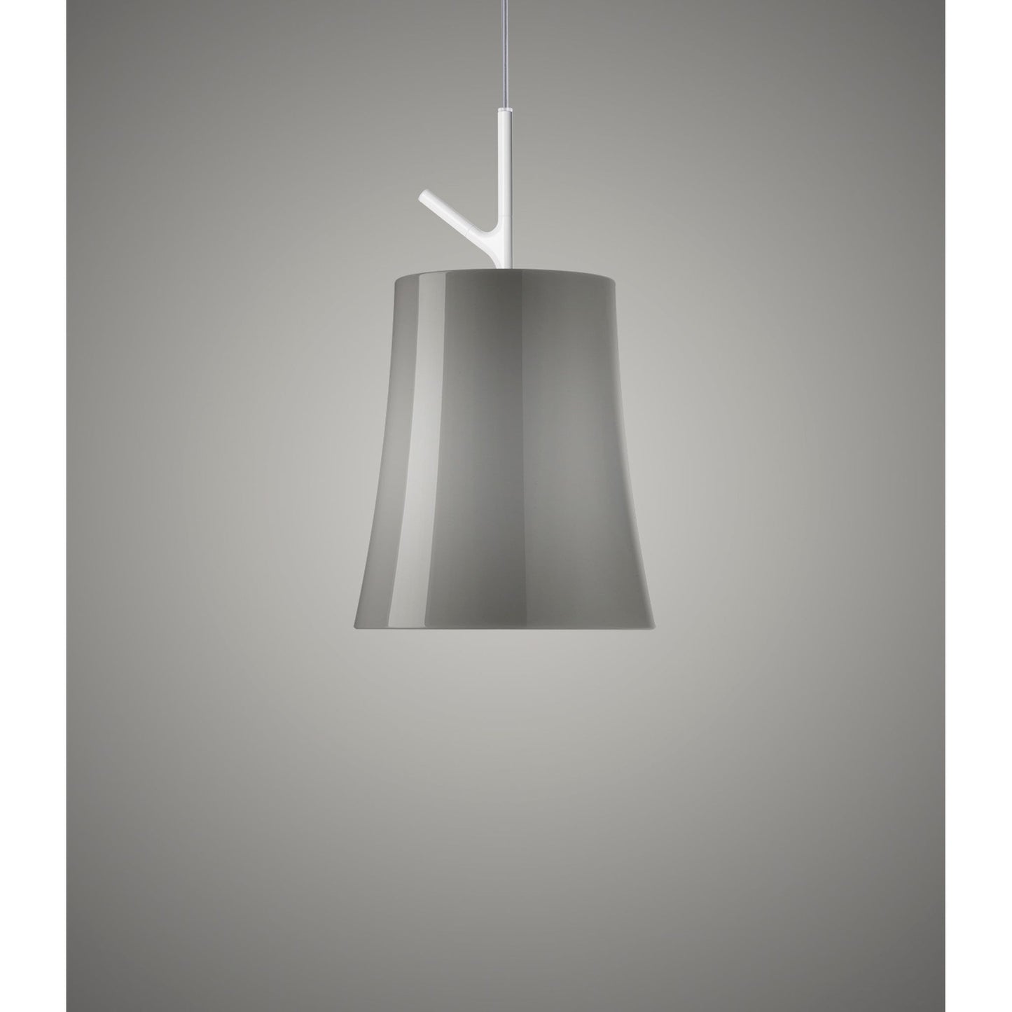 Birdie Piccola Single H 10M Pendant with Polycarbonate & Metallized steel