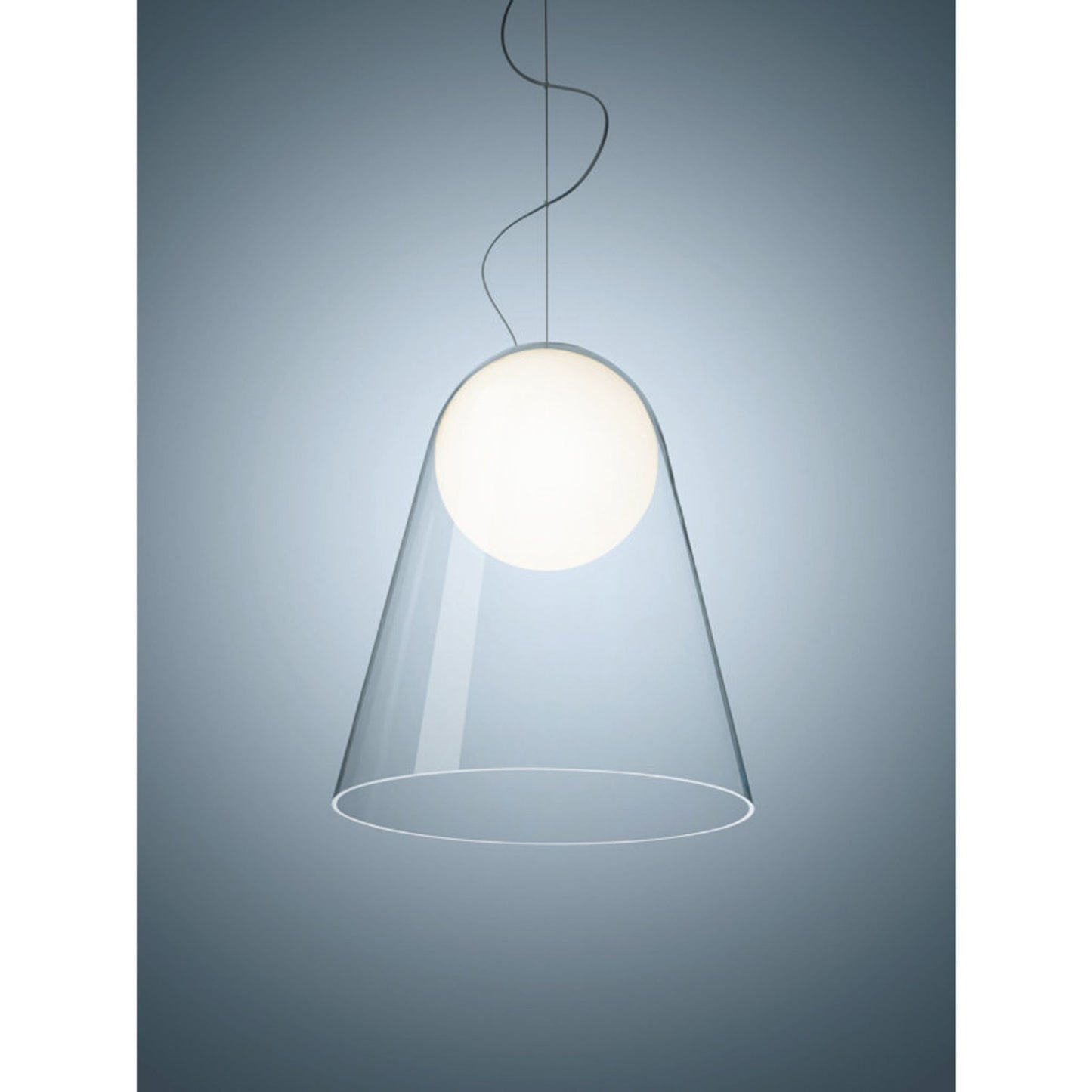 Satellight H 10M Blown Glass LED Pendant