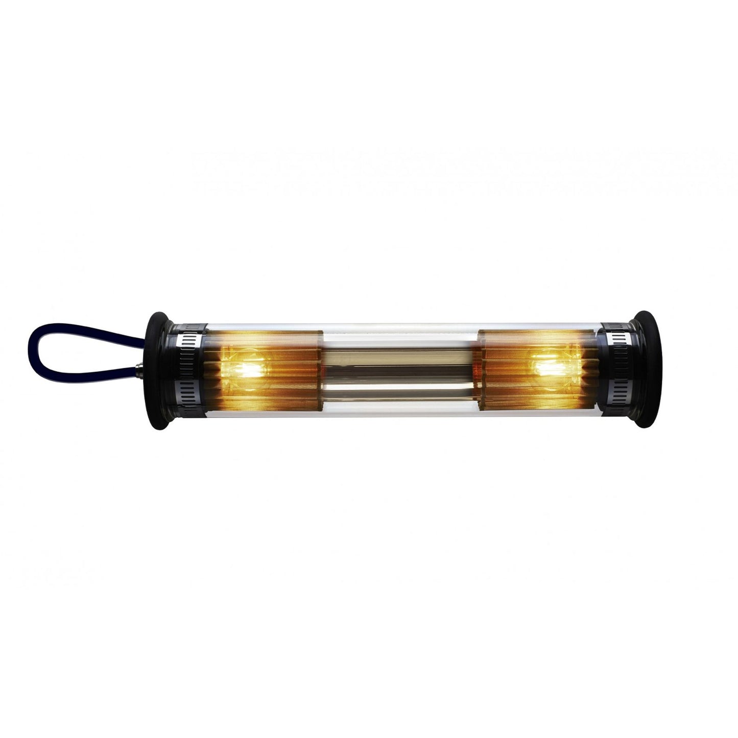 In The Tube ITT 100-500 Gold Mesh Wall Light with Borosilicate Glass