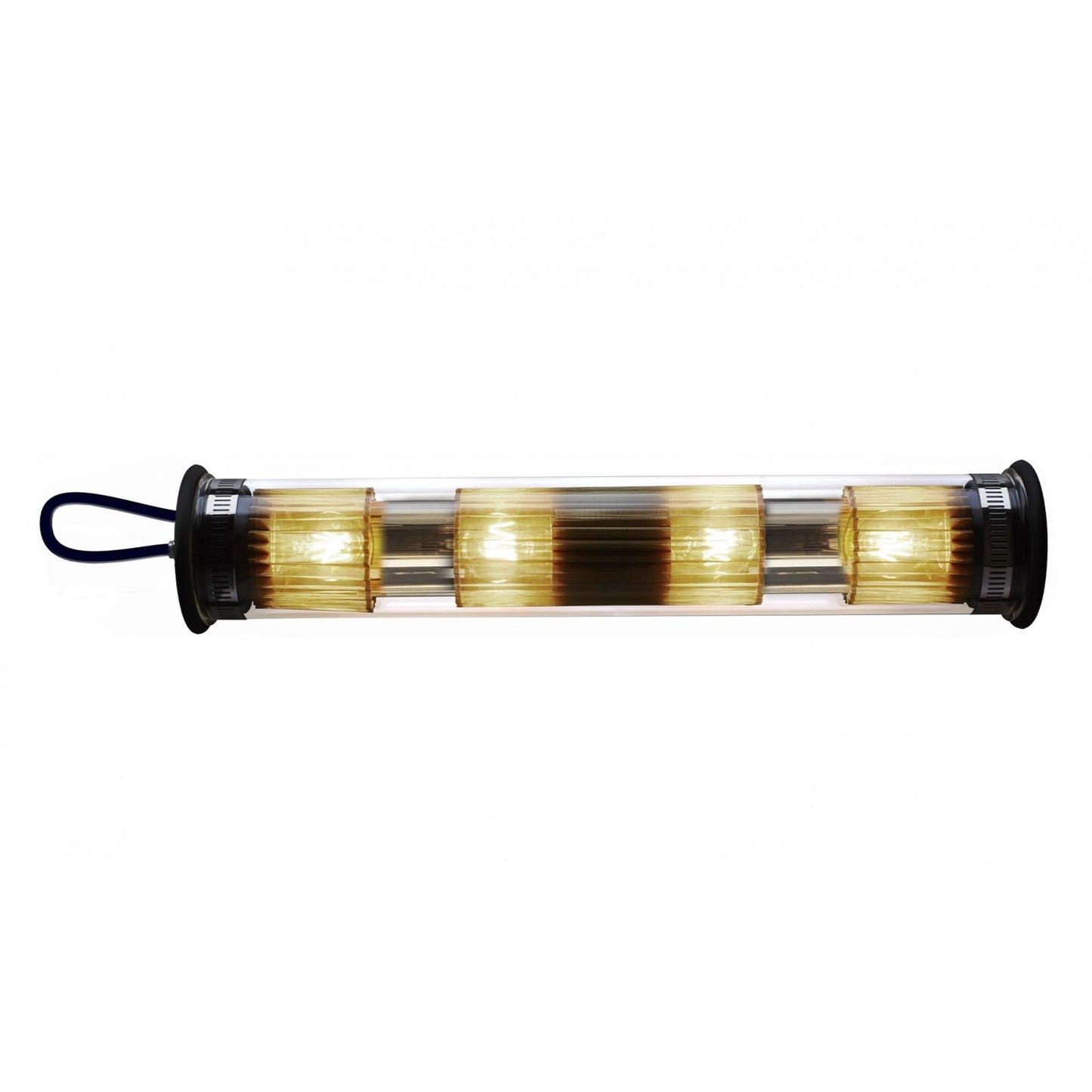 In The Tube ITT 120-700 Gold Mesh Wall Light with Borosilicate Glass