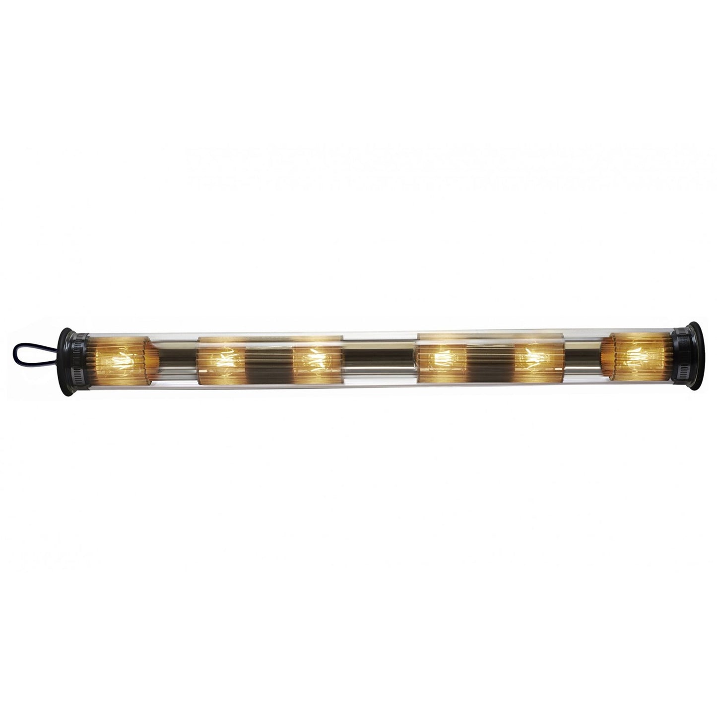 In The Tube TT 120-1300 Gold Mesh Wall Light with Borosilicate Glass