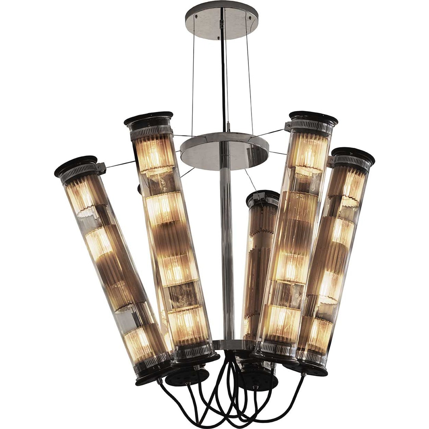 In The Tube Solar 6-700 Six-Light Chandelier