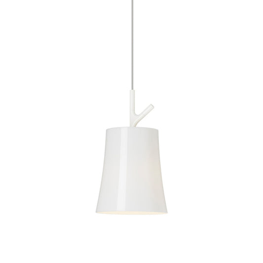 Birdie Piccola Single Pendant with Polycarbonate & Metallized steel