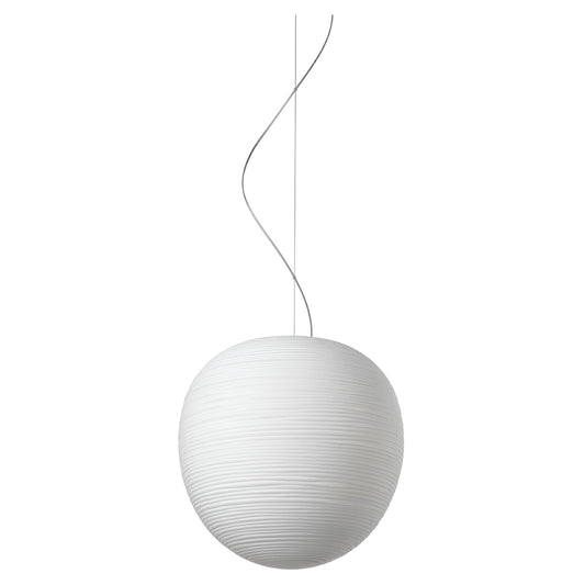 Rituals XL Blown Glass Pendant with Lacquered Metal