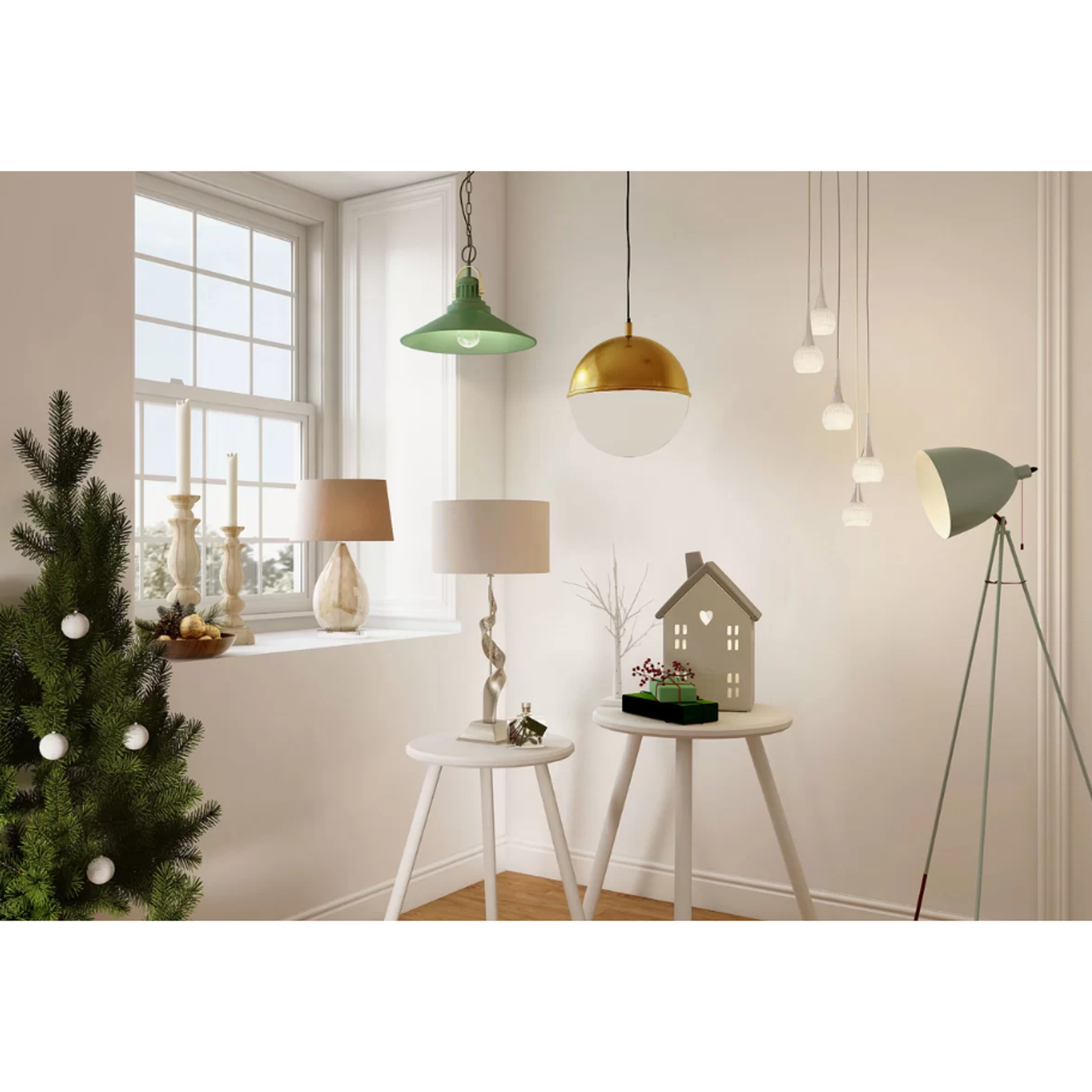 Lyall Five-Light Cluster Pendant