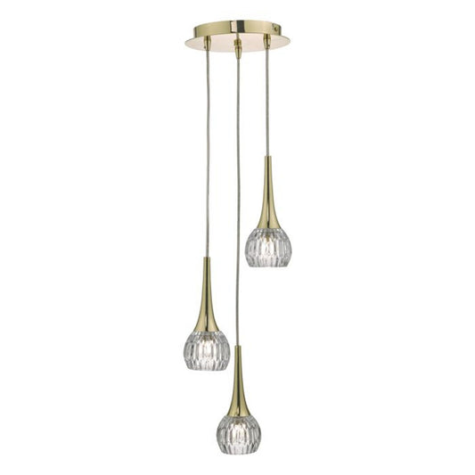 Lyall Three-Light Cluster Pendant