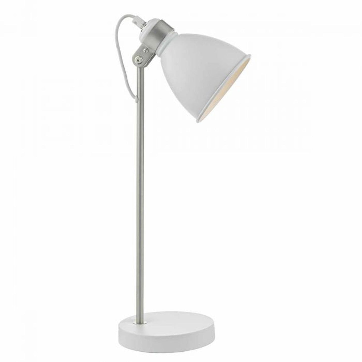 Frederick Gloss Table Lamp with Metal Work