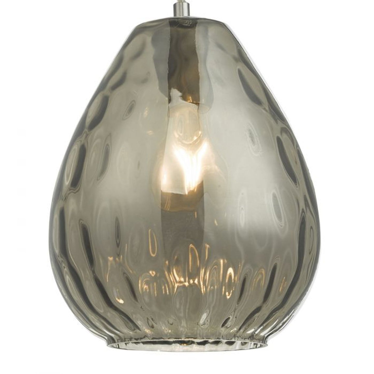 Apulia 1-Light Pendant Smoked Glass