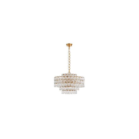 Liscia Chandelier with Crystal