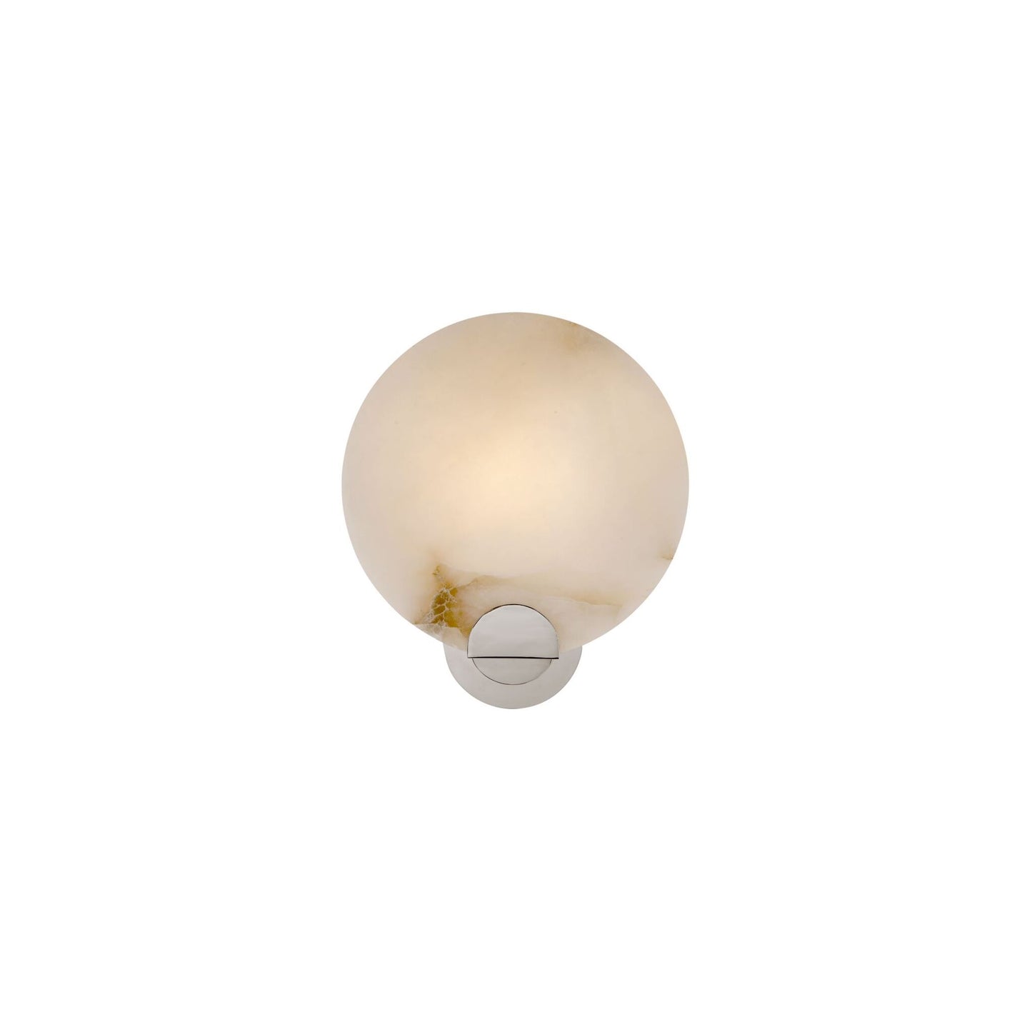 Iveala Single Sconce with Alabaster Shade