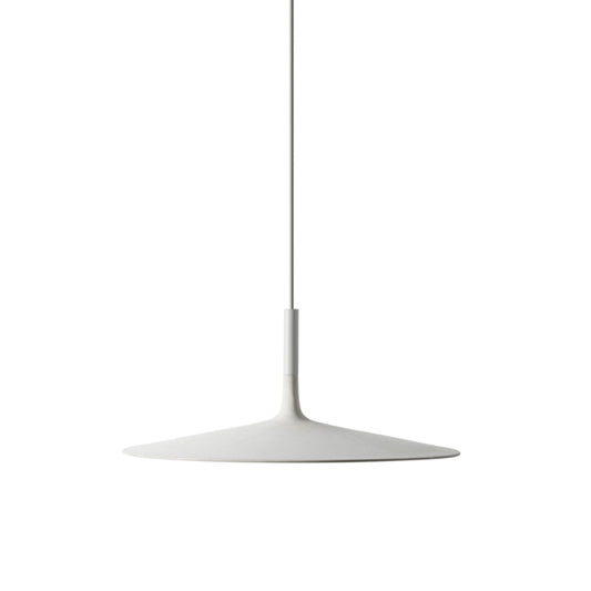 Aplomb Large LED Pendant with Concrete, Aluminium & Polycarbonate