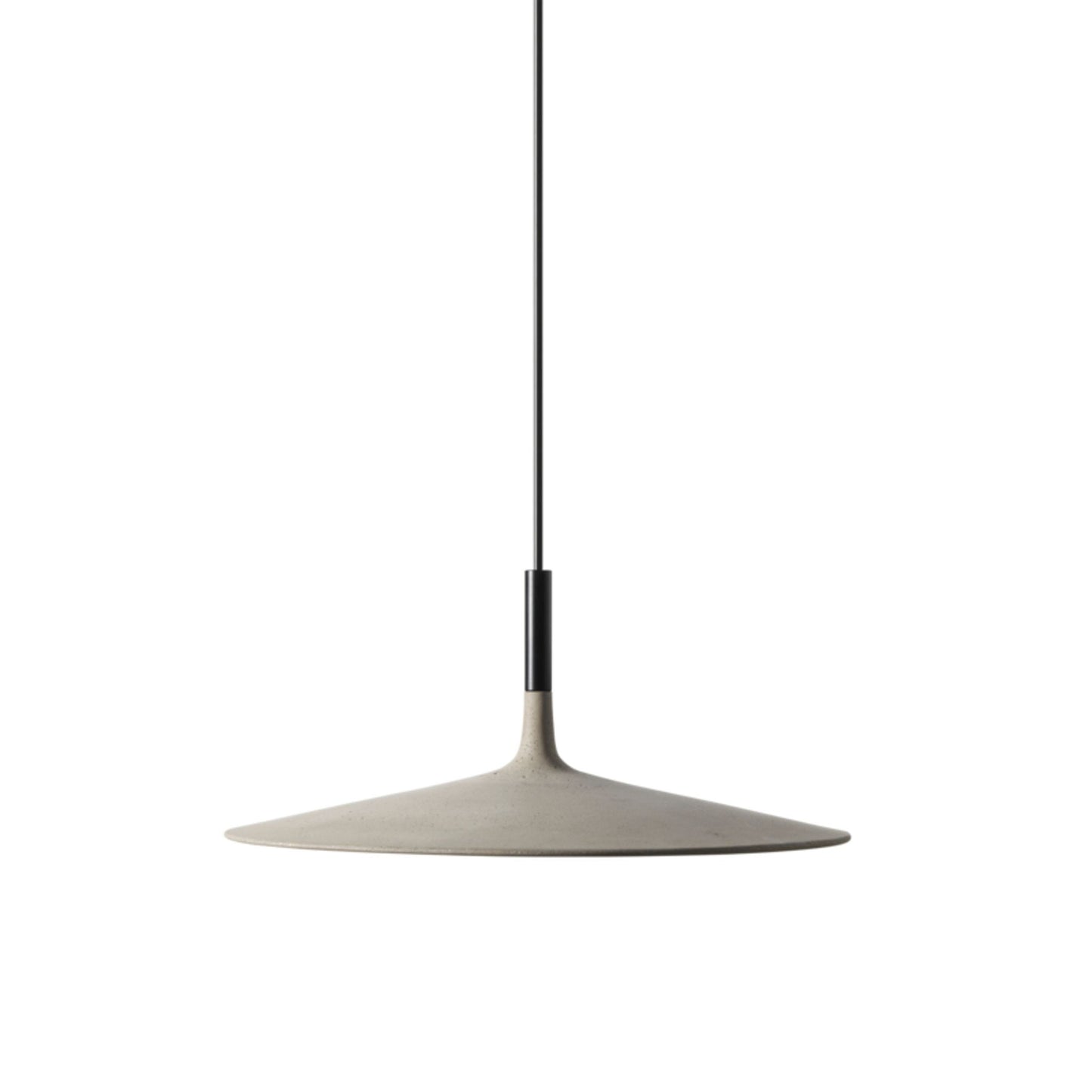 Aplomb Large Texture Pendant Dimmable with Concrete, Aluminium & Polycarbonate