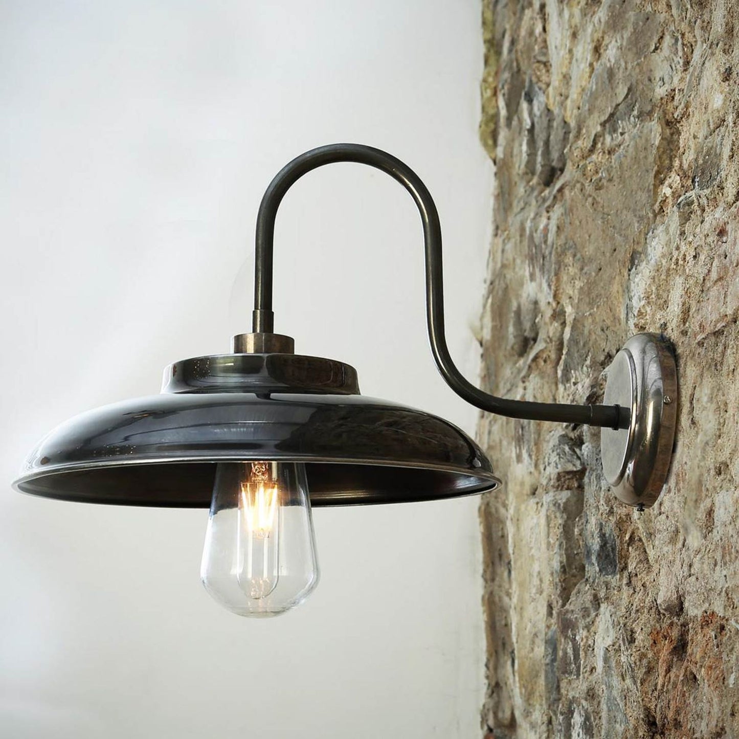 Darya Swan Neck Wall Light IP65