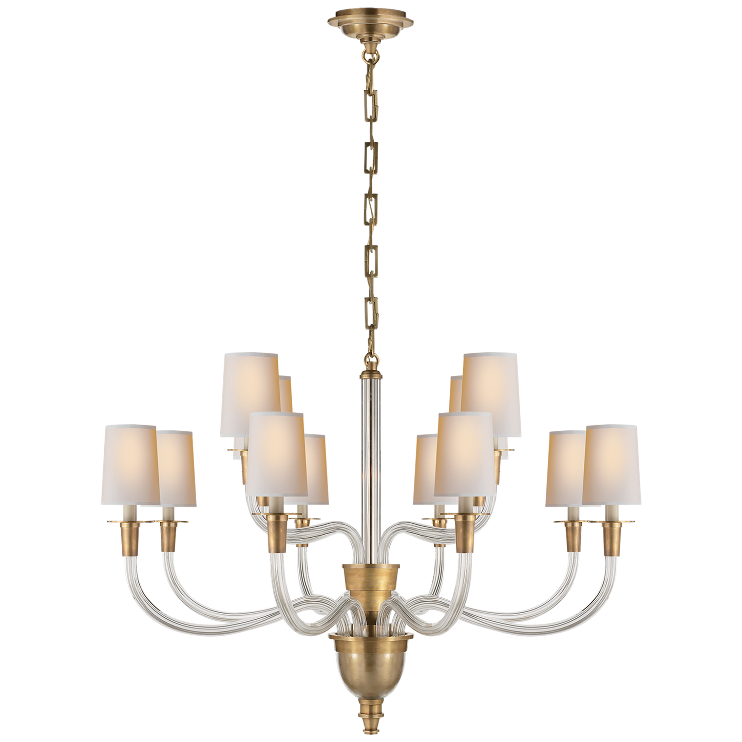 Vivian Large Two-Tier Chandelier