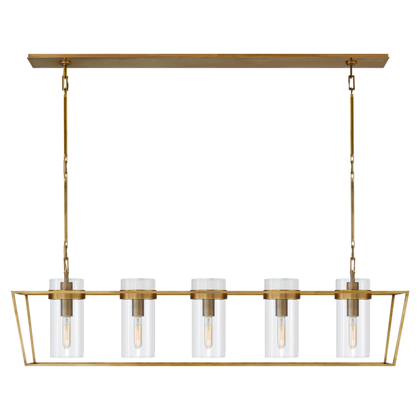 Presidio Large Linear Pendant Lantern