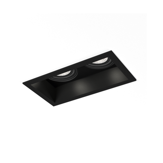 Plano 2.0 PAR16 Double Recessed Downlight with Aluminium Powder Coated