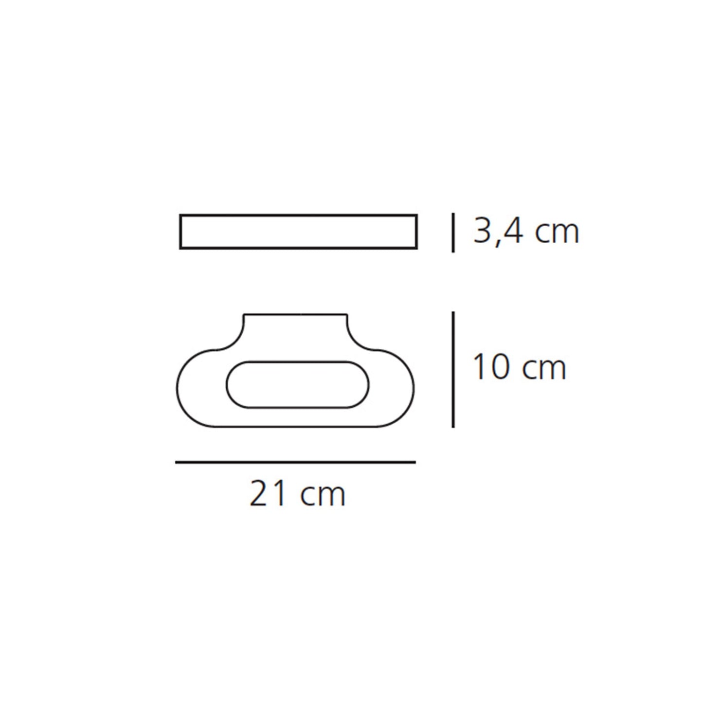 Talo 21 Mini Halo Up & Down Wall Washer with Painted Die-cast Aluminium