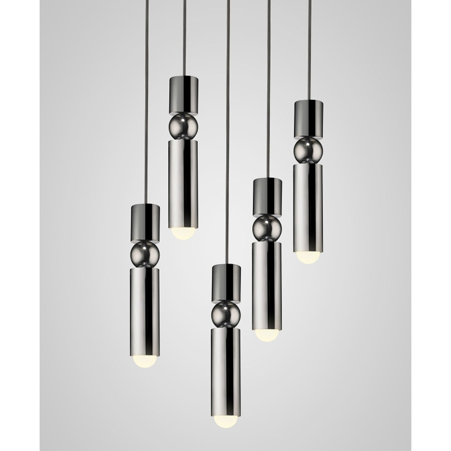 Fulcrum 5 Piece Cluster Pendant 220-240V