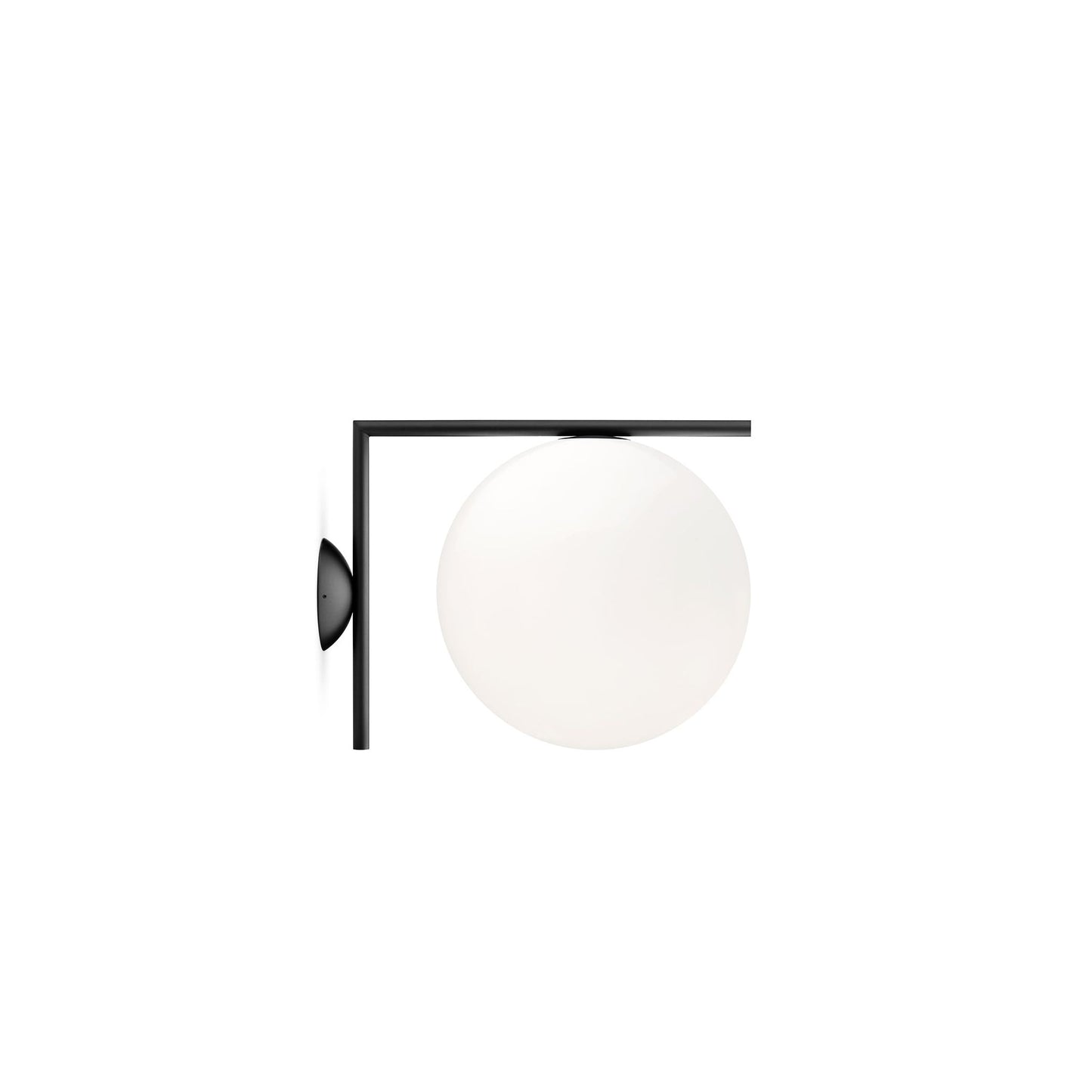 IC C/W2 Wall or Ceiling Light with Blown Glass Opal Diffuser