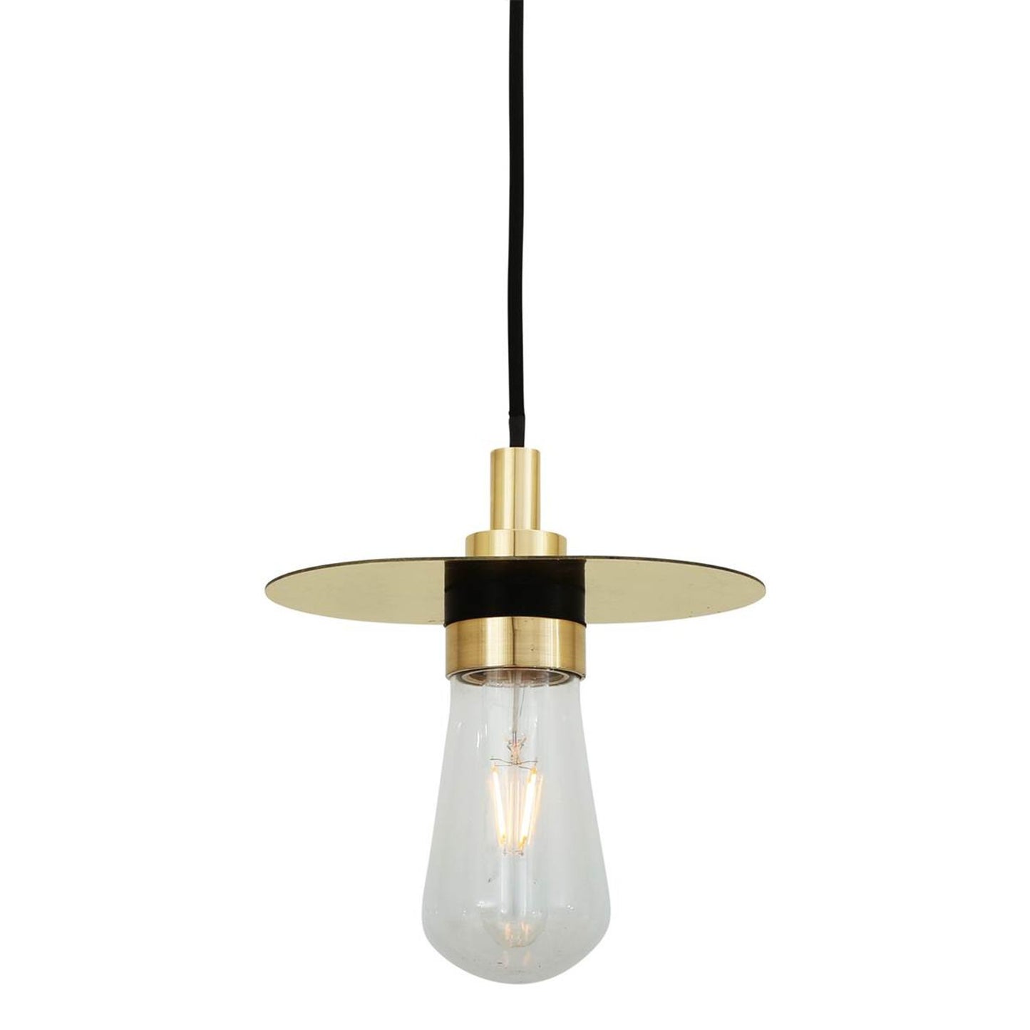 Kai Brass Bathroom Pendant Light IP65