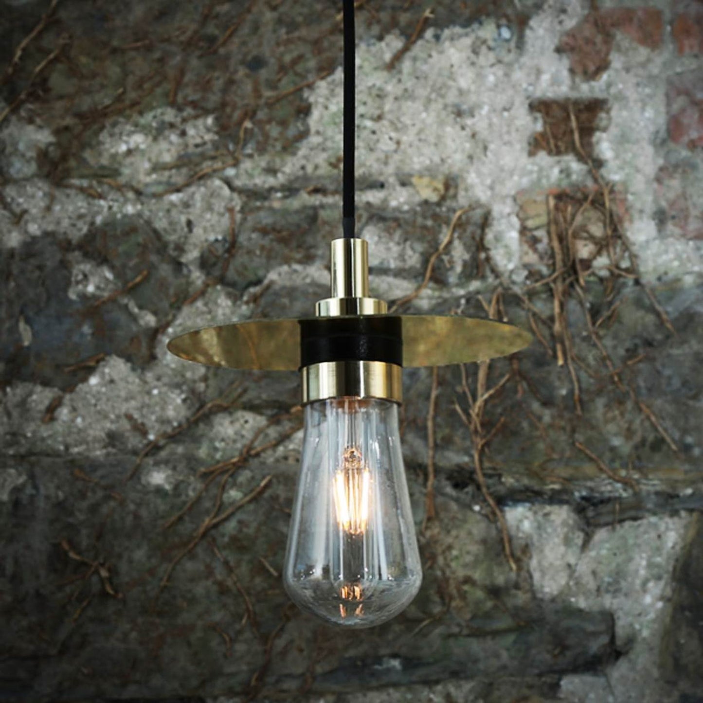 Kai Brass Bathroom Pendant Light IP65