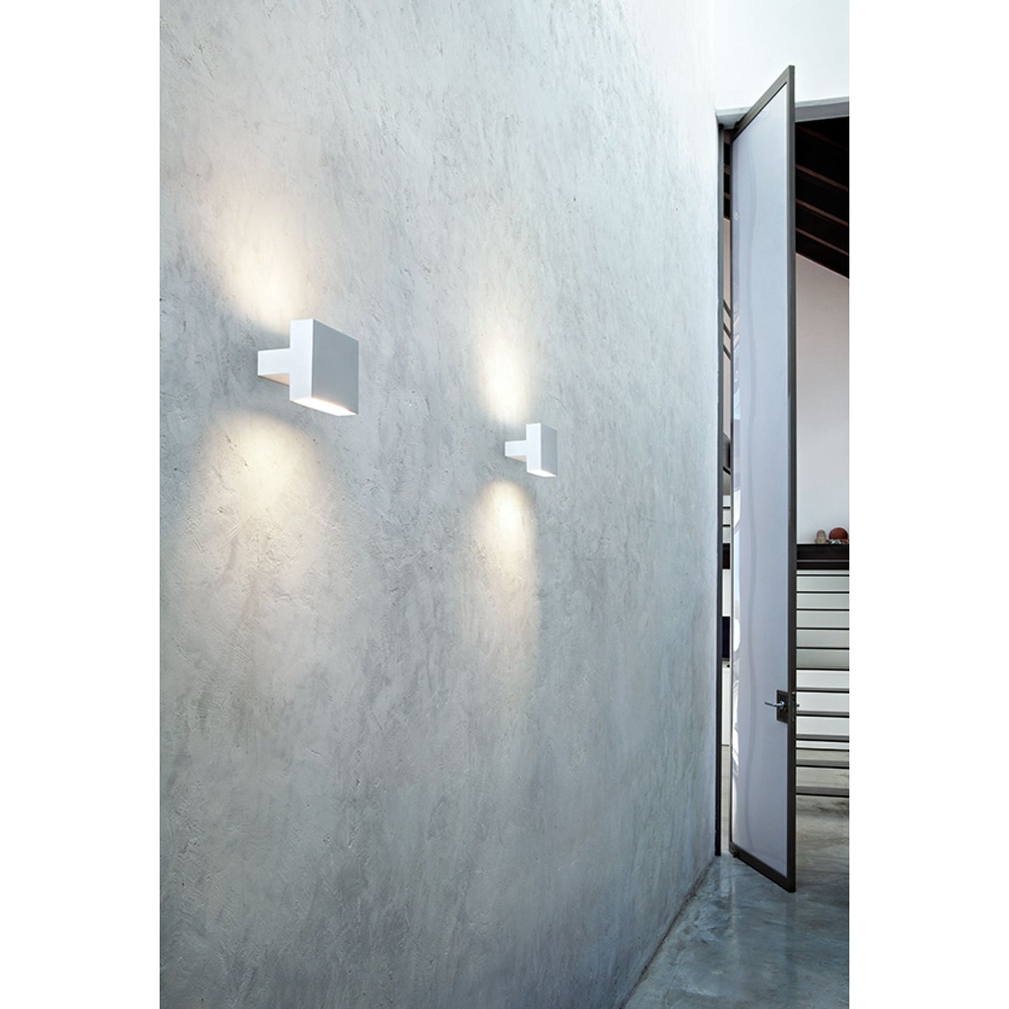 Tight Light Direct/ Indirect Wall Lamp Aluminium