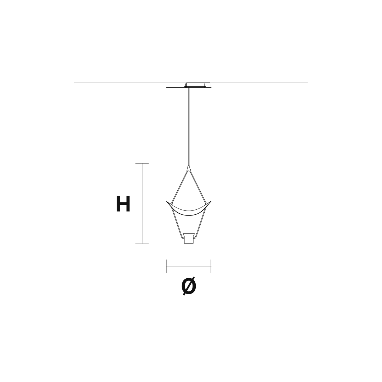 Vollee S1P UP LED Pendant