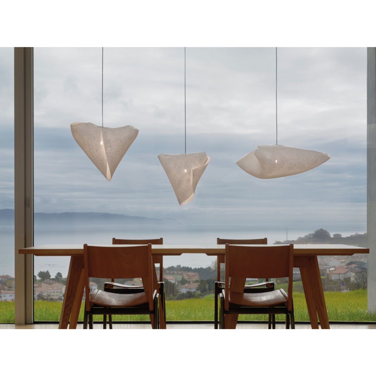 Ballet Plie Stainless Steel LED Pendant