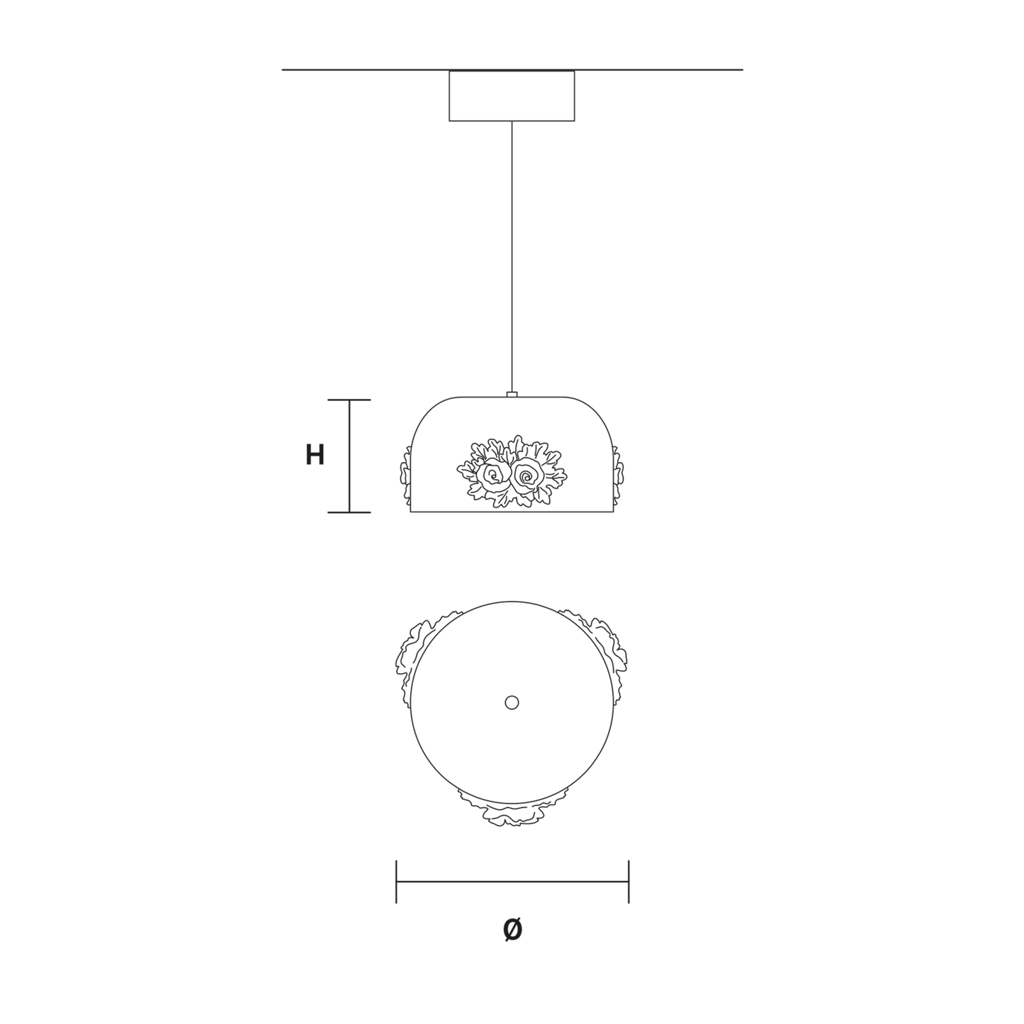 Dame S18 LED Pendant