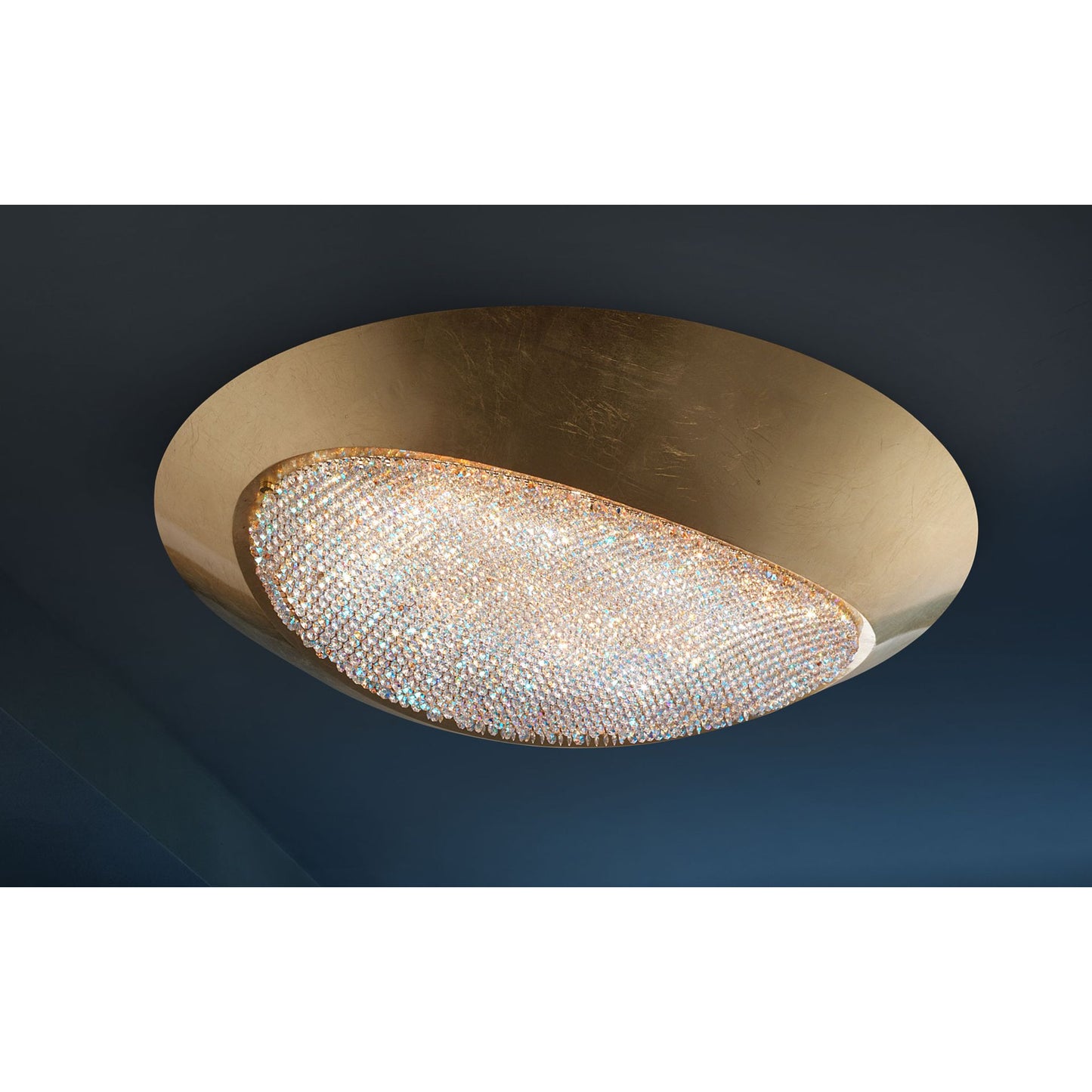 Blink PL60 Medium LED Ceiling Light with Cut Crystal