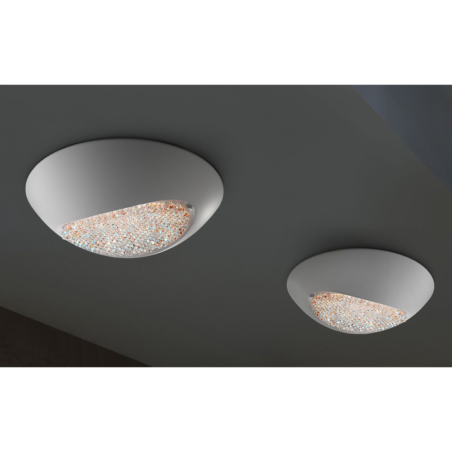 Blink PL42 LED Ceiling Light with Cut Crystal