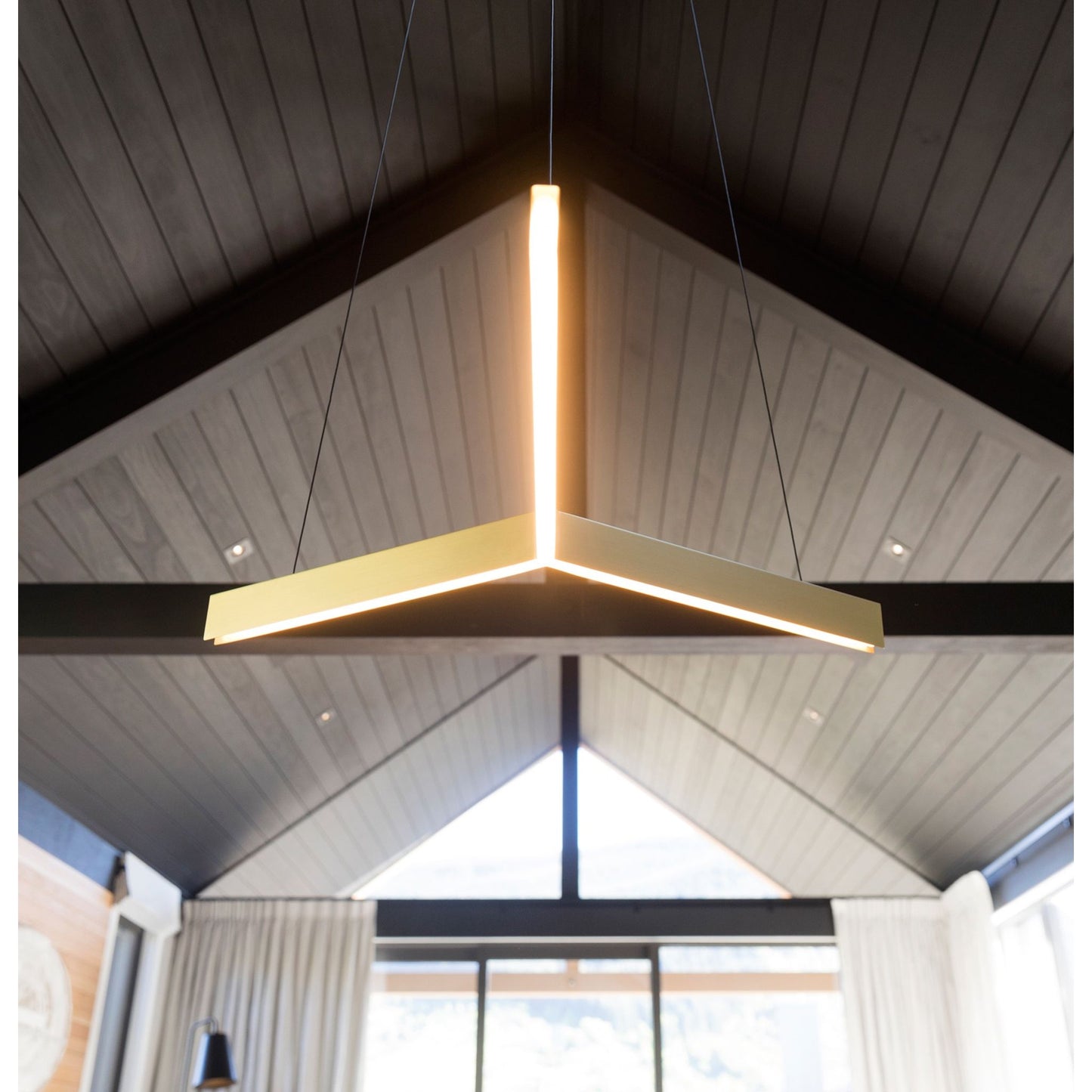 Tri Triangle LED Pendant