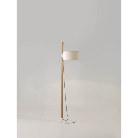 Riu Wood Floor Lamp Including Shade