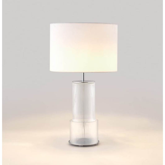 Atina Clear Glass Table Lamp