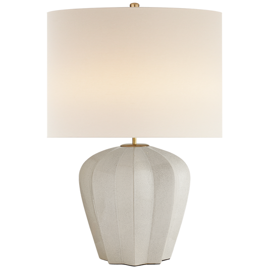 Pierrepont Medium Table Lamp with Linen Shade