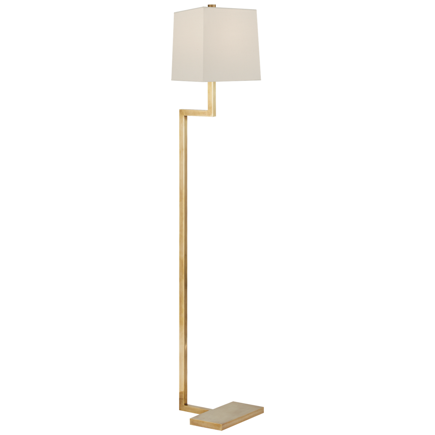 Alander Floor Lamp with Linen Shade